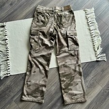 Cabelas Microtex Camo Cargo Outdoor Pants Size 30