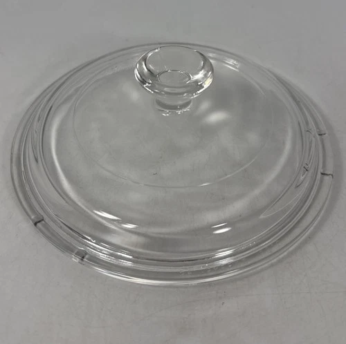 Pyrex/Corning P-81-C Clear Glass 6" Lid