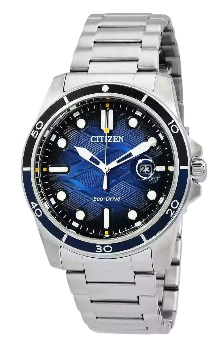 Orologio da uomo Citizen Marine Solar Sports AW1810-85L 100M