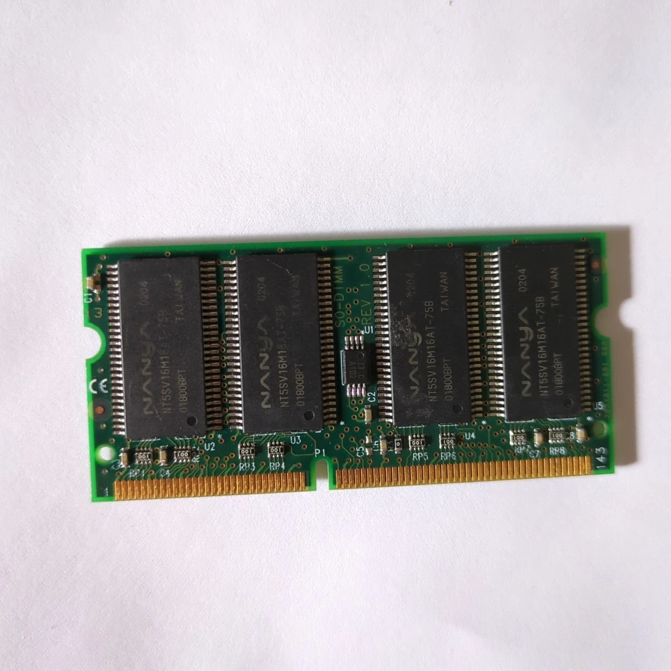 Nanya 256MB SDRAM PC133 133MHZ CL3 RAM Memory Laptop PC Vintage Retro - Image 2 of 2