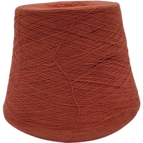 Spectrum Dyed Spice Rust Orange Cotton Cone Yarn Vintage