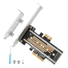 M.2 NVMe SSD to PCIe X16/X8/X4/X1 Adapter Card, PCIe NVMe Adapter, NVMe