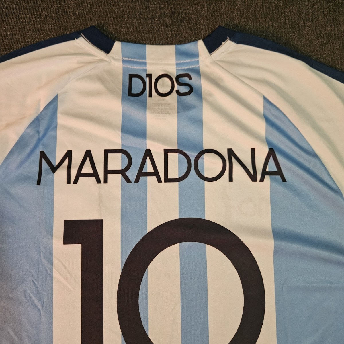 Diego Maradona Argentina D10S Tribute Jersey Official Licensed