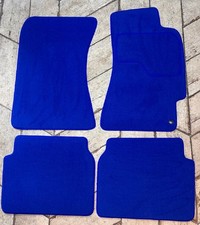 Tappetini auto per SUBARU IMPREZA + WRX & STI 01-07 TAPPETO BLU + 1 x clip di ritenzione.