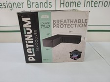 Platinum AeroCover 7942 L-Shape Corner Garden Lounge Cover 270x270cm Anthracite