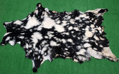 Luxus Ziegenfell Teppich Haar auf Fläche Teppich Größe 40''x24'' Tierleder Ziegenfell G367