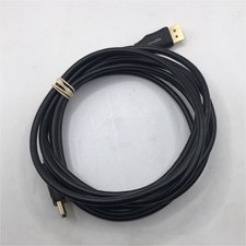 AmazonBasics DisplayPort Male to Male Cable 9ft Black 1:1 Connection
