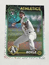 2024 Topps All-Star Game Foil Baseball #443 - Joe Boyle RC - Oakland Athletics