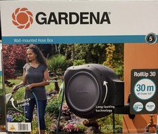 GARDENA 30  Roll-up Retractable Hose Reel brand new 