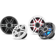 Clarion CMSP-651RGB-SWG Premium LED 6.5-inch Coaxial Marine Speaker CMSP-65...