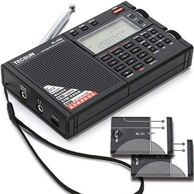 EnergyPower Kurzwellenradio TECSUN PL-330 BL-5C Pack Akku BL-5C