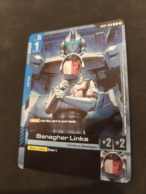 Banagher Links - GD01-088 U Alt Art Gundam Card Game English Promo 