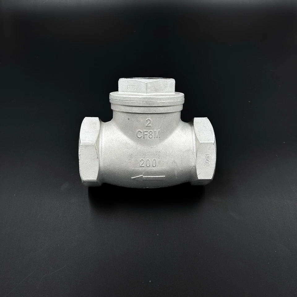 Somat 00-975671 2" Stainless Steel Check Valve – OEM | Threaded - Image 2 of 4