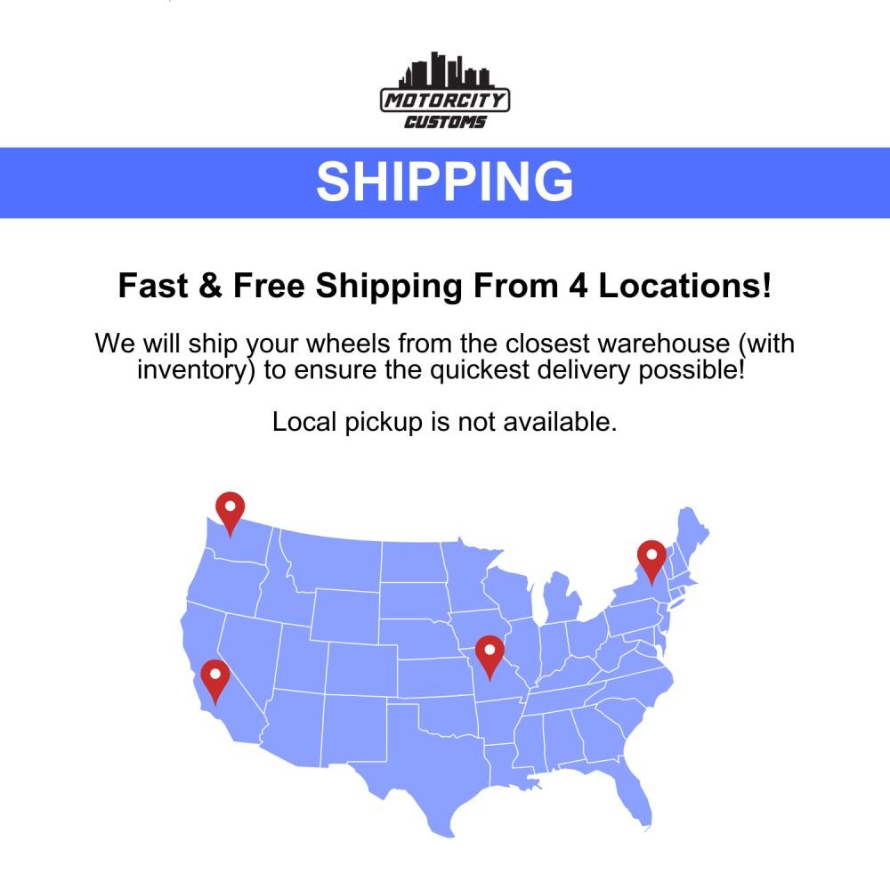 Weld Racing Wheels Laguna Drag 17x5 -10 Black Milled 5x120.65 5x4.75 (QTY 1)