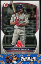 Ceddanne Rafaela 2023 Bowman Prospects #BP-29 Boston Red Sox Prospect