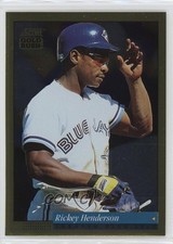 1994 Score Gold Rush Rickey Henderson #35 HOF 1e1t