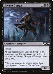 Savage Gorger 291/280 The List