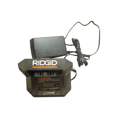 GENUINE RIDGID 18V R86093 18V 18 VOLT LITHIUM ION BATTERY CHARGER Uesd.