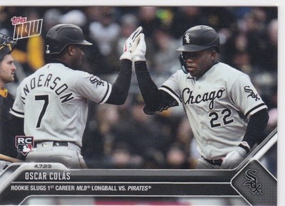 2023 TOPPS NOW #71 OSCAR COLAS- CHICAGO WHITE SOX