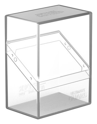 Ultimate Guard Boulder 60+ Deck Case Clear Transparent For Double Sleeved Cards