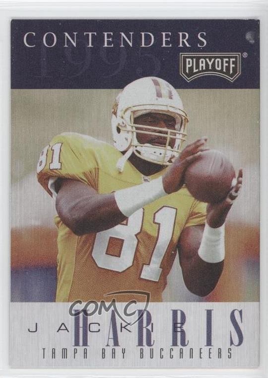 1995 Playoff Contenders Jackie Harris #46 1k3