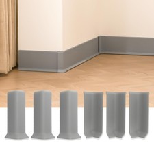 Self-Adhesive Baseboard Corner Blocks 4" Height, 3 Inside  3 Outside Corners, R
