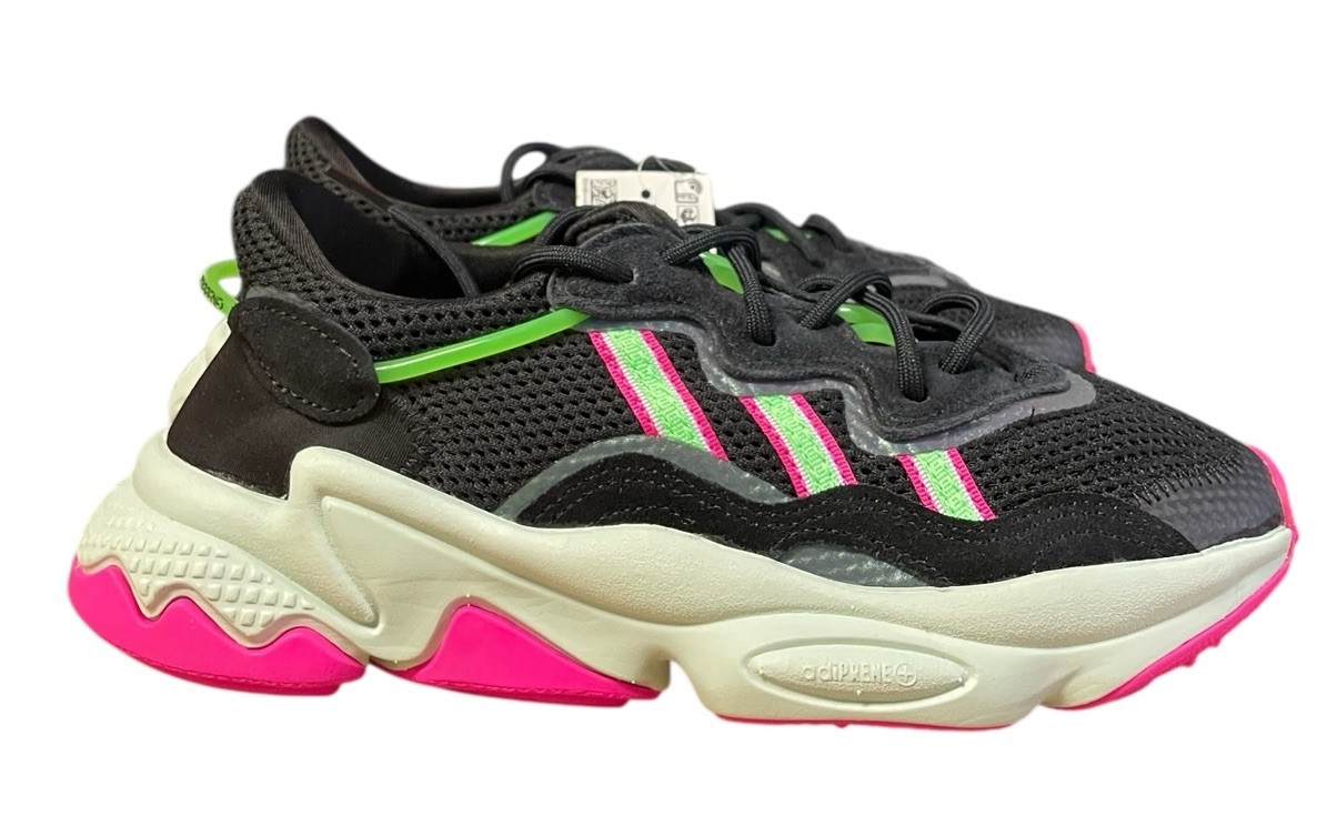 Adidas Ozweego Women's Size Casual Shoe Black Pink Athletic