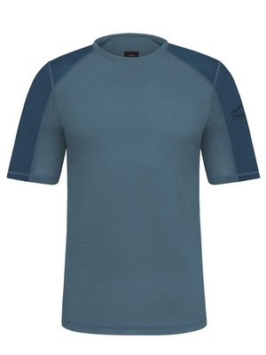 Herren Merino Sommer T Shirt Kurzarm Outdoo Funktionsoberteil Halbarmshirt warm