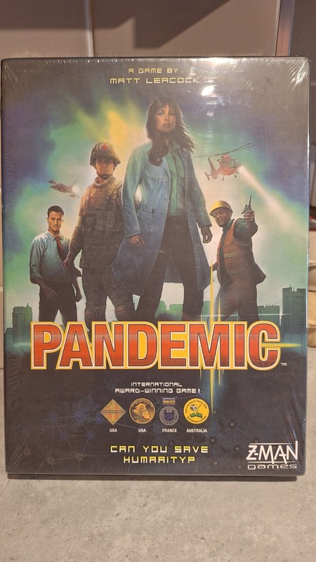 Pandemic Board Game New & Sealed Z-Man Games