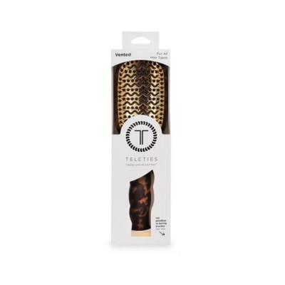 TELETIES Vented Hair Brush   Tortoise
