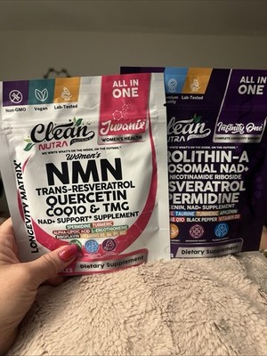Clean Nutta women s vitamin bundle Dietary Supplement Quantity 2, 60 each 