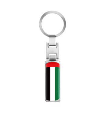 Schlüsselanhänger Schlüsselbund Metall Vereinigte Arabische Emirate Flagge UAE