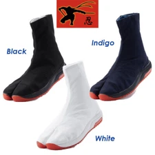 High Grade Ninja Boots Kunoichi Air cushion Shoes Jika-tabi Kohaze 6 Marugo