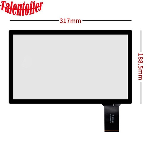 Capacitive Touch Screen + USB Control Card 317x188mm Plug and Play 13.3 inch - Picture 1 of 7
