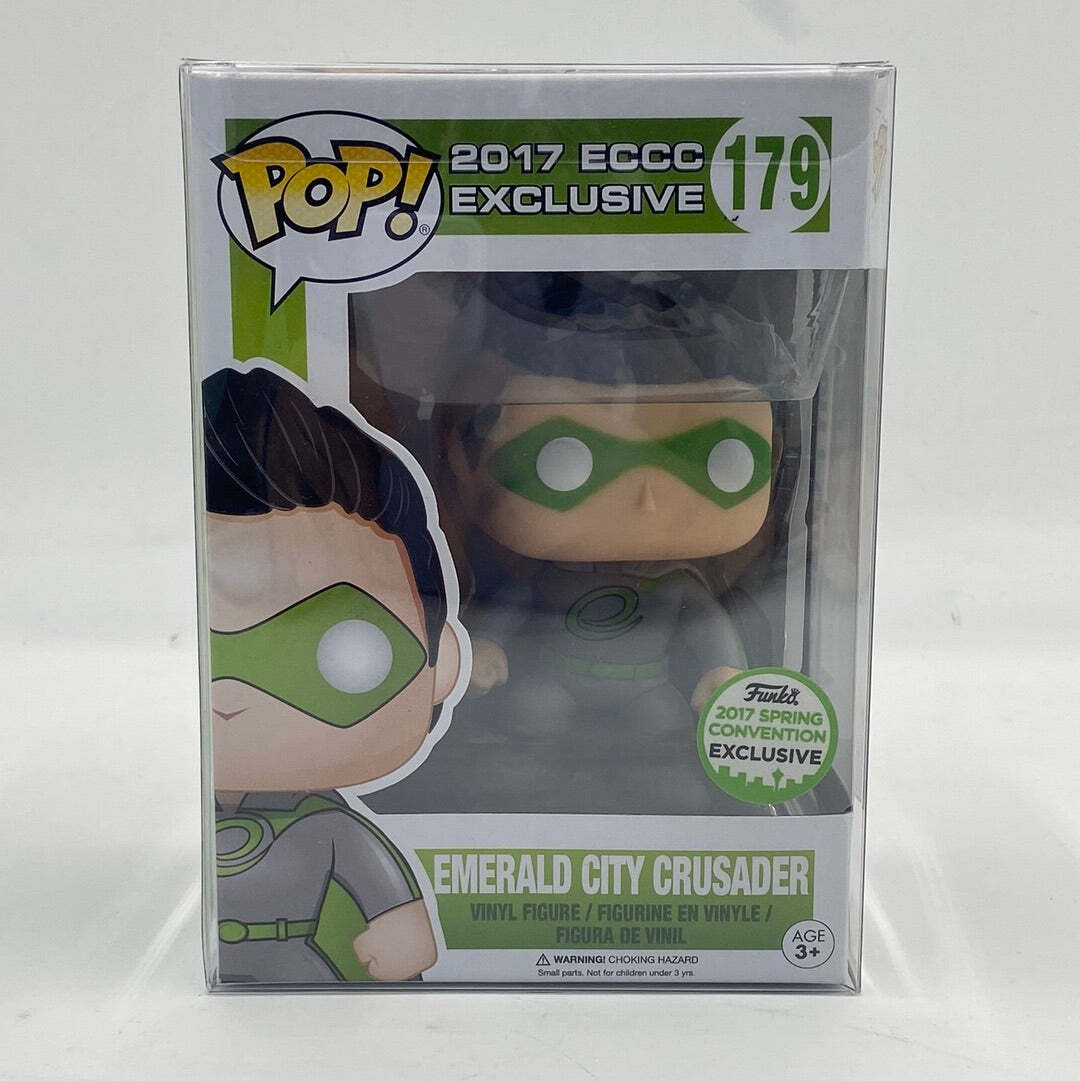 New Funko Pop Emerald City Crusader 2017 Eccc Exclusive 179
