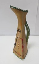 pichet vase soliflore volpti deruta ceramique faience italie vintage ancien