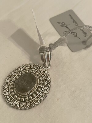 Samuel B Behnam Anhänger 925 Sterlingsilber Topas Neu mit Etikett