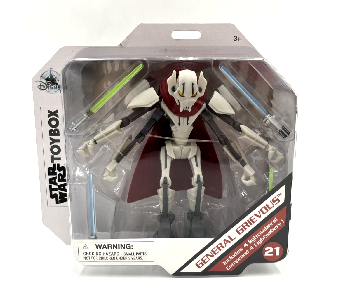 Star Wars Toybox General Grievous 21 Disney Store Exclusive | eBay