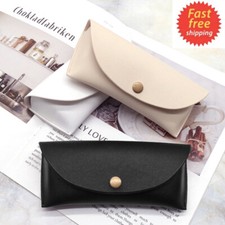 PU Leather Glasses Case Spectacle Case Sunglasses Storage Bag Protective Cover