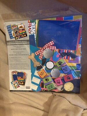 Paper Reflections Best in show dog/cat scrapbooking kit. Paper And Stickers. New
