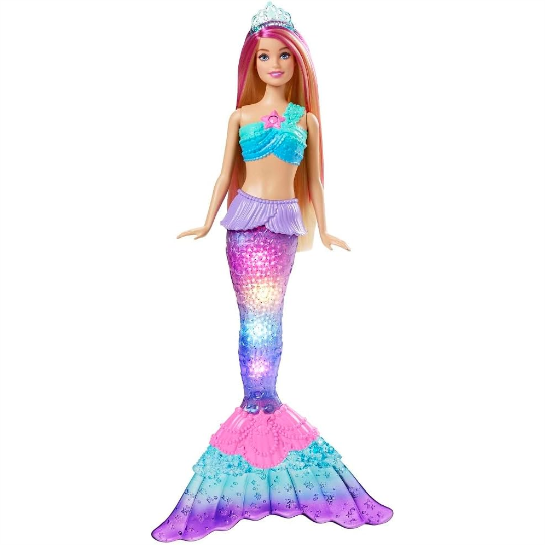 Barbie Dreamtopia Twinkle Lights Mermaid Doll Pink & Blonde Hair New Kids Toy