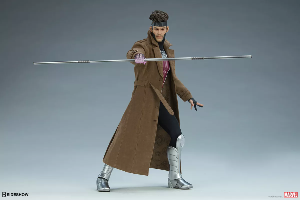 Marvel X-men Gambit Deluxe Sixth Scale Figure By Sideshow Collectibles