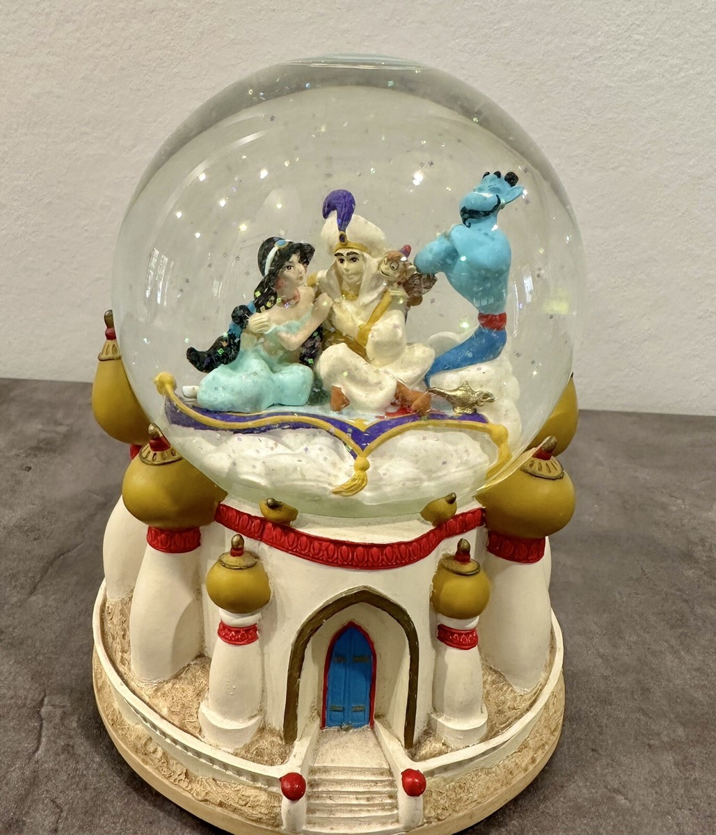 Disney アラジン スノーグローブ オルゴール DISNEY ALADDIN Musical Jumbo Snow Globe “A Whole New World