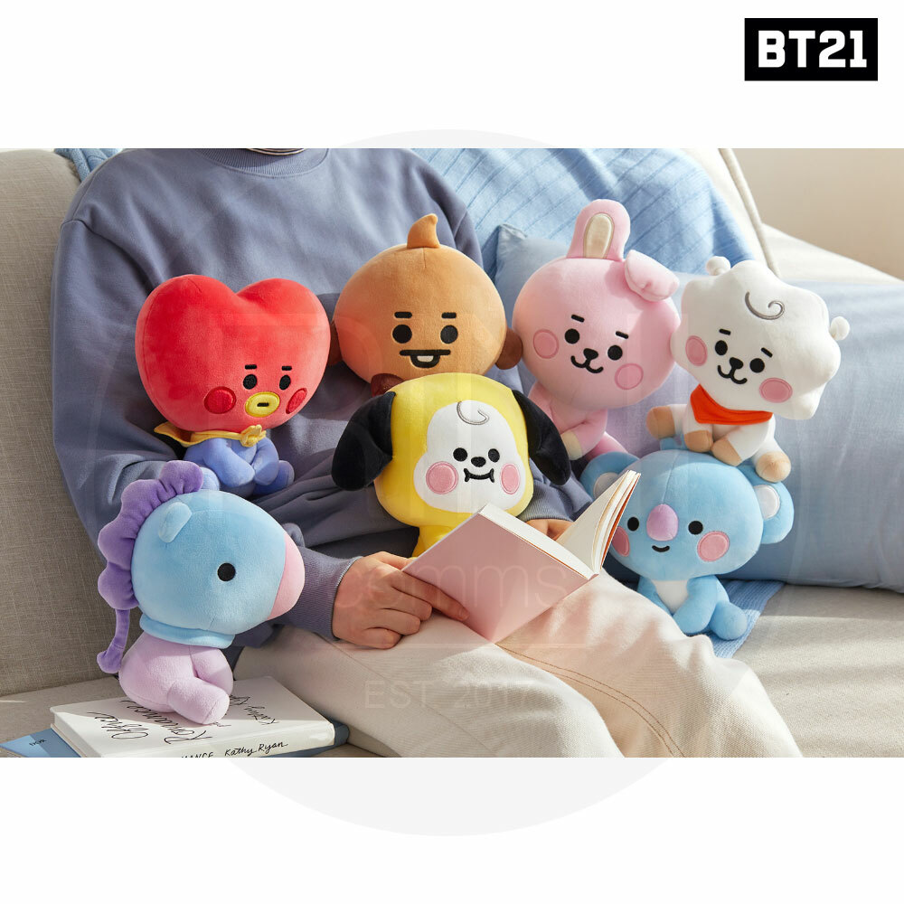 BTS BT21 Official Authentic Goods Sitting Doll 20cm Baby Ver +