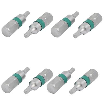 8stk Magnetischer 2,5 mm Spitze Hex Kopf Spanner Schraubenzieher Bit