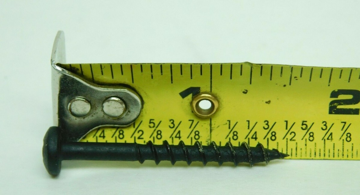 1/4 Screw #8 X 1-1/4" Pan Head Wood Screws - 100 Pack, Coarse - Foto 5