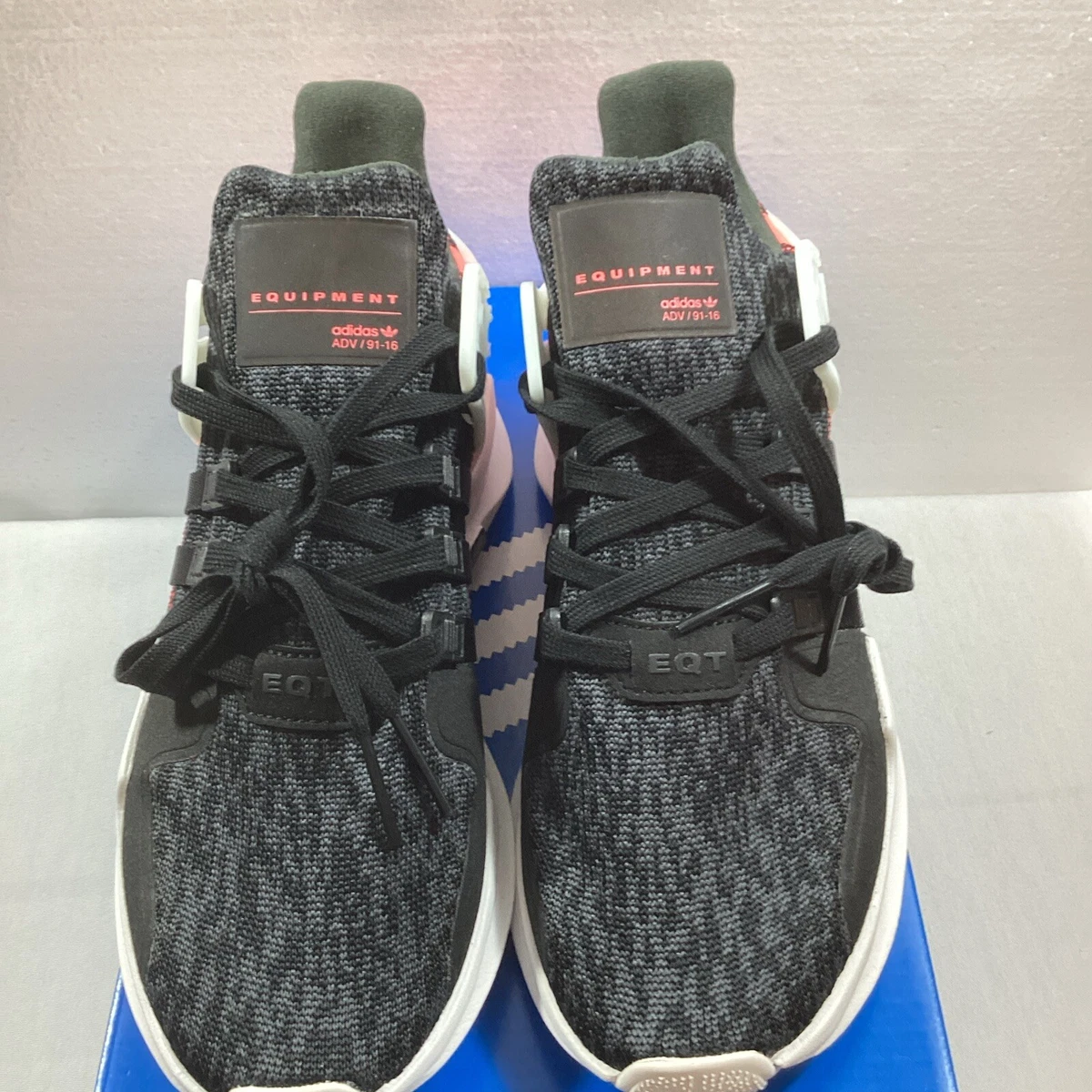 Adidas ADV Support 91/17 Core Black Turbo Size 11.5 Men\'s,Athletic Shoes,Comfort Adidas EQT Cushion ADV 91-17 Running Shoes | Mercari main image 4