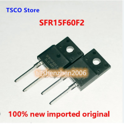 10piece SFR15F60F2 100% New Original 15A 600V Fast Recovery Diodes