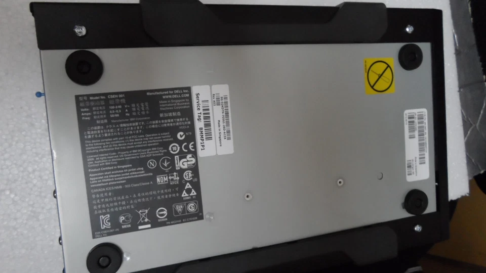 IBM DELL LTO3 HH SAS V2 Ultrium3 EXTTERNAL DRIVE 02KDTN 2KDTN 46C2401 CSEH-001 - Image 4 of 4