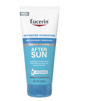 Eucerin Advanced Hydration After Sun Lotion 6.8 oz Fresh and Cool Feeling Lotion